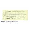 Image 1 : Calvin Coolidge Signed Check This check signed by