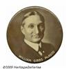 Image 1 : Rare 4" 1924 "Hopeful" Button for William Gibbs M