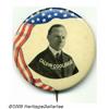 Image 1 : Scarce, Colorful Large 1 3/4" Calvin Coolidge Cam