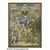 Image 2 : Two World War II FDR Colorful Patriotic Framed Po