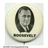Image 1 : A Literally Unique Franklin Roosevelt Button This