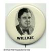 Image 1 : A Literally Unique Wendell Willkie Button Variety