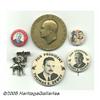 Image 1 : Interesting Lot of Campaign Buttons with Dwight E