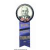 Image 1 : Large, Choice Harry Truman Badge with Ribbon "Wel