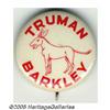 Image 1 : Rare and Distinctive 1 1/4" Harry Truman Button M