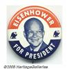 Image 1 : Collection of Dwight Eisenhower Buttons Dating Fr