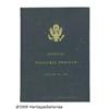 Image 1 : 1961 John F. Kennedy Inauguration Bound Program N