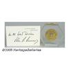 Image 1 : John F. Kennedy Presidential Paperweight with Pre