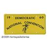 Image 1 : 1960 Democratic National Convention License Plate