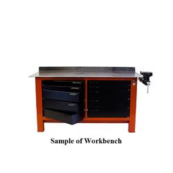 Heavy Gauge Steel Workbench