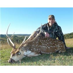 5-day Australia Moluccan Rusa and Axis Deer Hunt for One Hunter and One Observer