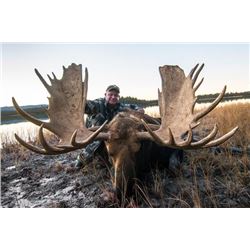 10-day Western Canadian Moose Hunt for One Hunter