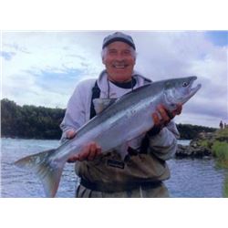 6-day/5-night Alaska Salmon, Trout, Grayling, Pike and Char Fishing Trip for One Angler