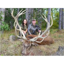 7-hunting days/ 9-nights Bulgaria Big Game Hunt for 15 Animals and Filmed By Safari Season TV for Th