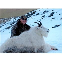 6-day Kodiak Island Mountain Goat Hunt for One Hunter