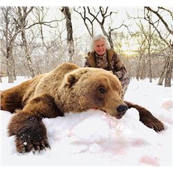 6-day Kamchatka Brown Bear Hunt for One Hunter