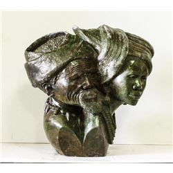 Green Verdite Sculpture