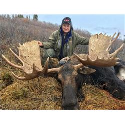 10-day Yukon Trophy Moose Hunt for One Hunter