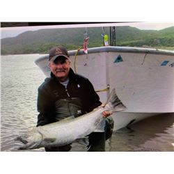 5 Nights/5 Days (3 Full Days) Kenai Alaska Fishing Trip for 2