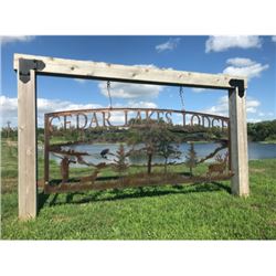 An Evening on the Patio at Cedar Lakes Lodge for 8