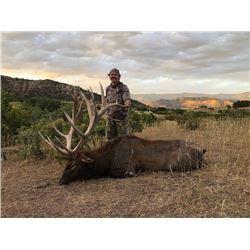 3-Day Fully Guided Bull Elk Hunt in Colorado for One (1) Hunter and One (1) Non-Hunter