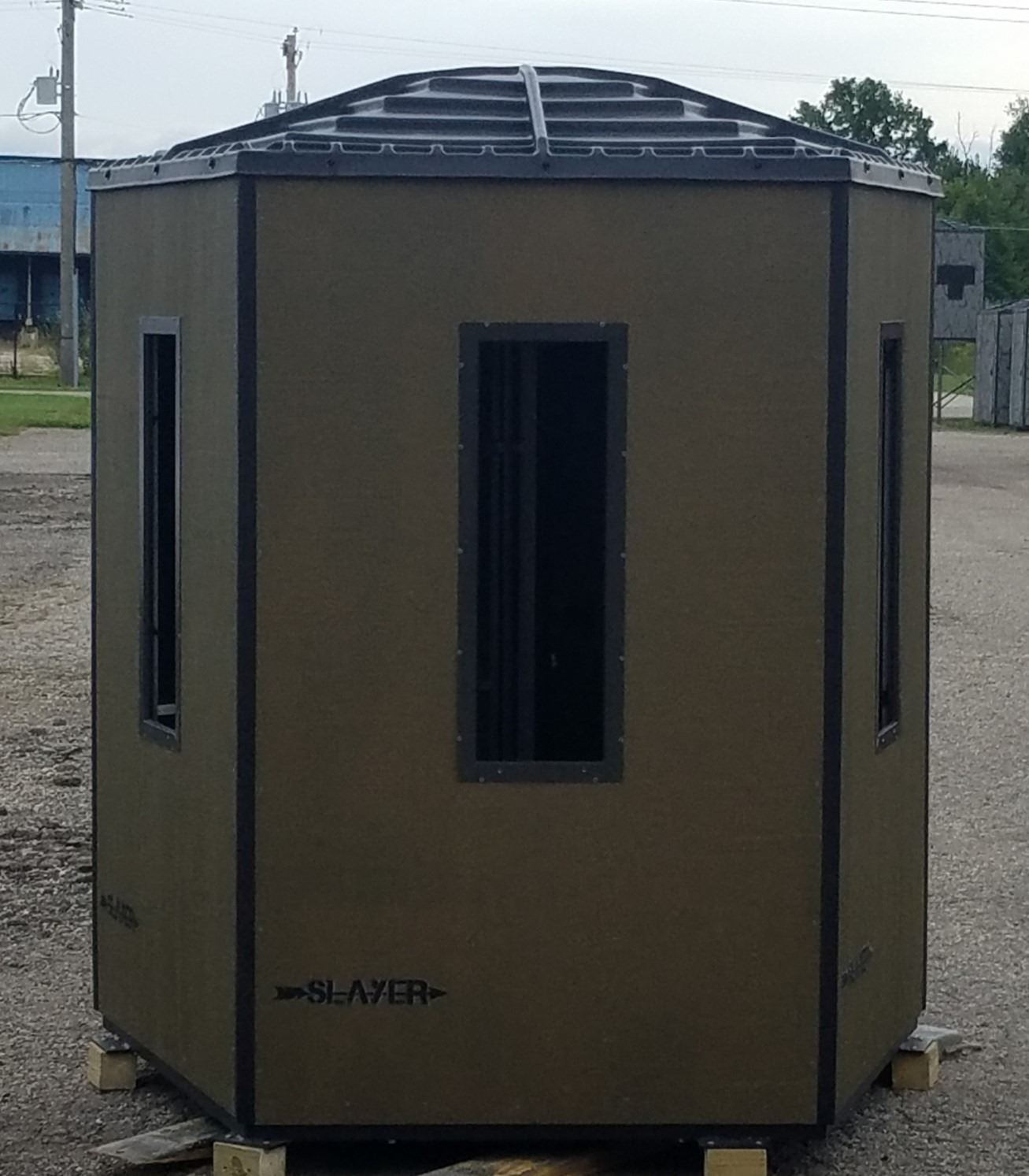 GREEN SLAYER GUN BLIND Slayer Outdoor Products