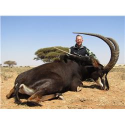 Three Day South African Sable Hunt and Three Night Victoria Falls Vacation