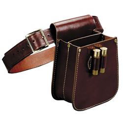 Triple K Leather - Shot Shell Bag with Belt