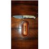 Image 1 : Handcrafted Damascus Blade Folding Knife from Butch Legg