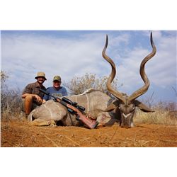 Kudu Hunt, Tiger Fishing Trip and Mount for 2 Hunters with Hawk-Eye Safaris