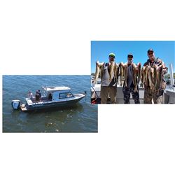 6 Hour Walleye Fishing Charter for 4 people on Saginaw Bay