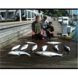1 Weekday 5 Hour Salmon fishing trip on Lake Michigan for 6 anglers Donated by Coastal Wisconsin Out