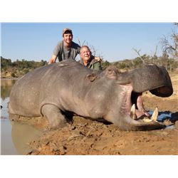 7 day Hippo and Nile crocodile hunt for one hunter and one observer in South Africa