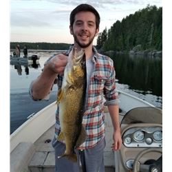 LA F52 & day Ontario Fishing package for Two Anglers  Timber Edge Camps Clint Wittlief