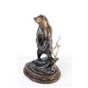 Image 1 : World Renowned Wildlife Sculptor Frank Entsminger’s Kodiak Limited Edition Bronze