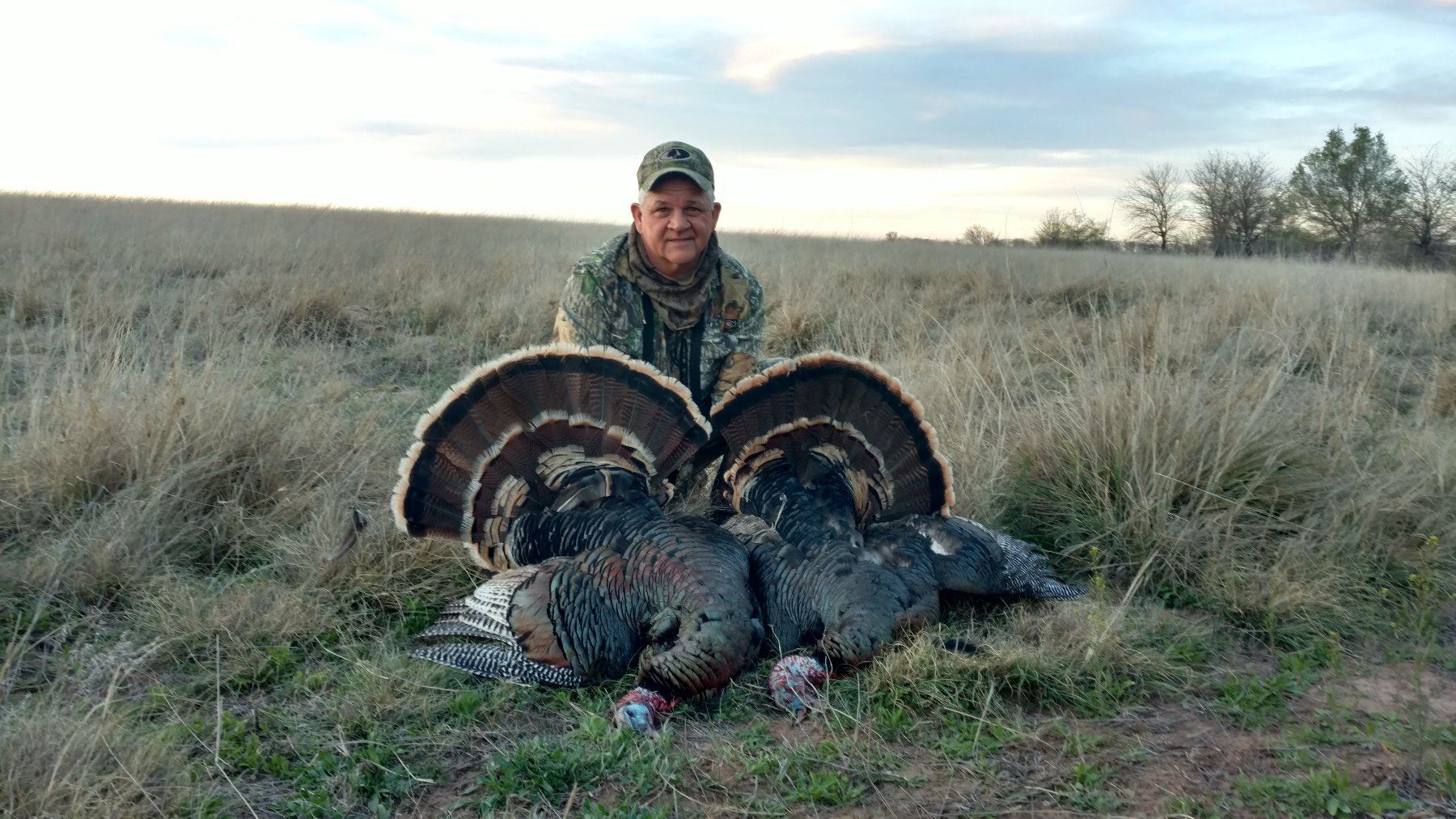 Texas 3 Day Rio Grande Turkey Hunt for 1 Hunter, includes 2 turkeys