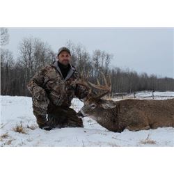 *Alberta – 6 Day – Trophy Whitetail Deer Hunt for One Hunter