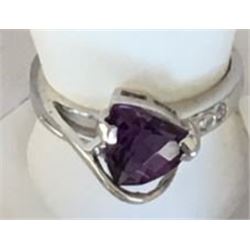 *Michigan – Brazilian Amethyst and Diamond Rind