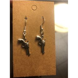 Handmade Pistol Earrings