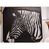 Image 1 : Metal Art Zebra Portrait