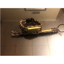 Custom Made Paracord Survival Bracelet and Key Chain