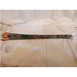 One Dozen Aluminum Arrows with inserts – Need to be cut to length