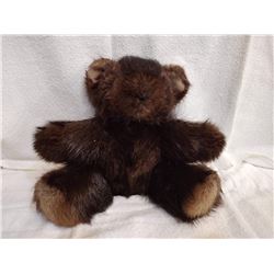 Custom-made Fur Teddy Bear - Beaver Pelt