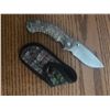Image 1 : Buck Folding Hunting Knife with Sheath