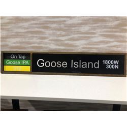 6 Foot metal/glass beer sign