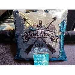 Pillow and Wine sign