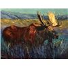 Image 1 : SCI 2019 Artist of the Year Painting "Moose Flats"