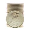 Image 2 : Roll of (20) Brilliant Uncirculated 1923 $1 Peace Silver Dollar Coins