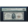 Image 1 : 1929 $5 Huntingdon National Bank Note PMG 66EPQ