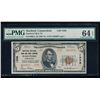 Image 1 : 1929 $5 Hartford National Bank Note PMG 64EPQ